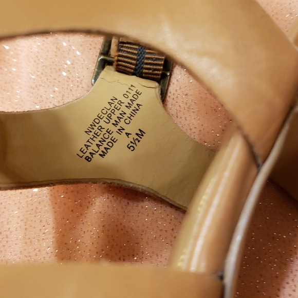 Nine west chunky heel strappy sandals 👡 - Picture 5 of 7